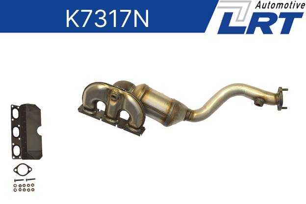 K7317N, BMW Schalenkrümmerkat