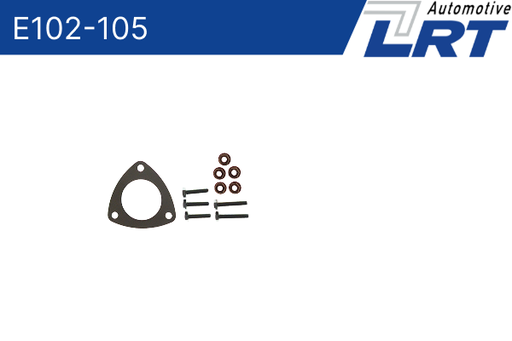 [51000051] E102-105, Opel Einbausatz Kat
